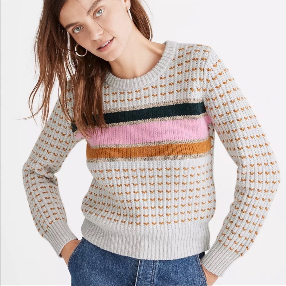 Madewell crew neck sweater